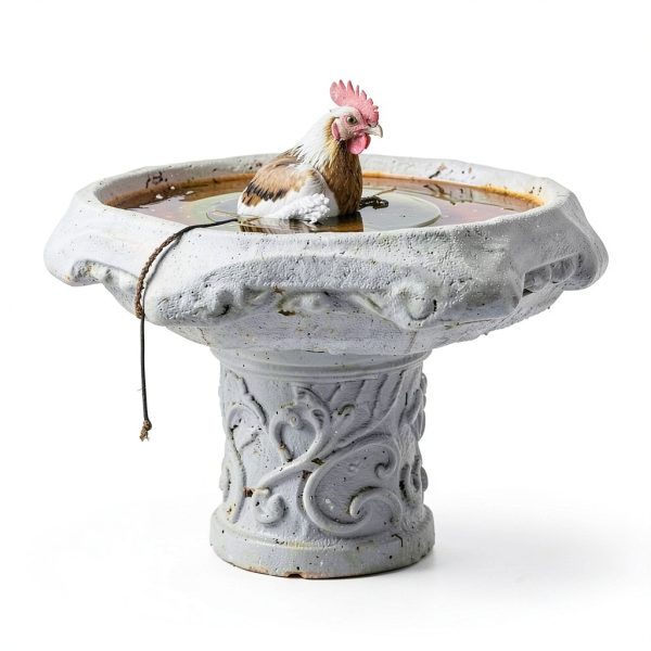 Dreyoo Birdbath Deicer 9.45in Disc Heater Waterproof PVC 60W-8