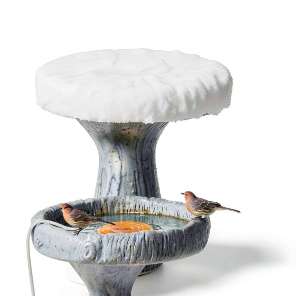 Woxzibb Winter Bird Bath Heater 120V 70W Aluminum De-Icer Model-2