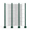Fence Post 4 FT - 10 Packs, Metal Heavy Duty U Posts, Powder-Coated for Long-Lasting Use, Perfect for Holding Wire &Plastic Mesh, Corner Anchors, Green-4