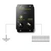 Briidea 2-Mile Electric Fence Energizer for Preventing Wild Animals Intruding 8 Acres Output Voltage 5000 V 0.1Joule-2